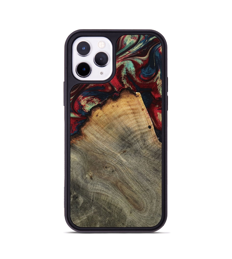 iPhone 11 Pro Wood Phone Case - Marlon (Red, 802175)