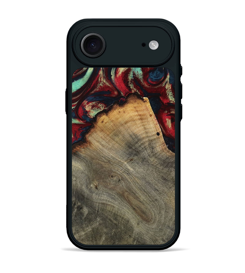iPhone 17 Air Wood Phone Case - Marlon (Red, 802175)