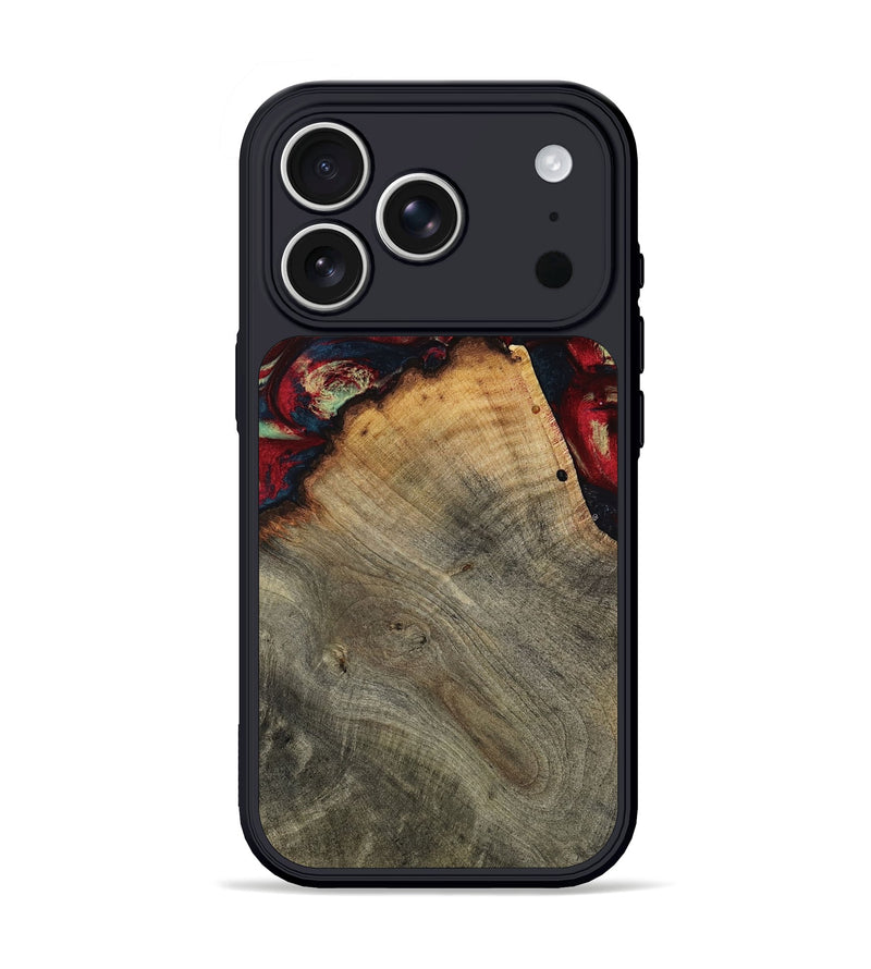 iPhone 17 Pro Wood Phone Case - Marlon (Red, 802175)