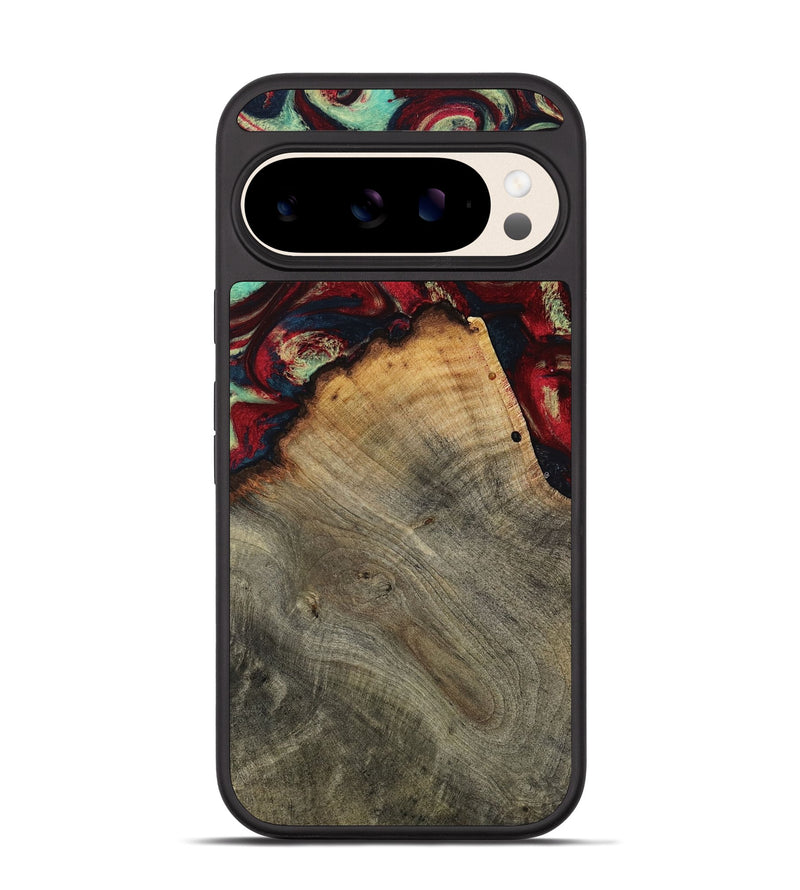 Pixel 10 Wood Phone Case - Marlon (Red, 802175)