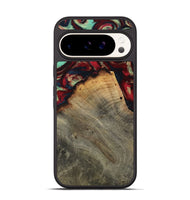 Pixel 9 Wood Phone Case - Marlon (Red, 802175)