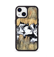 iPhone 13 Wood Phone Case - Norris (Black & White, 802176)