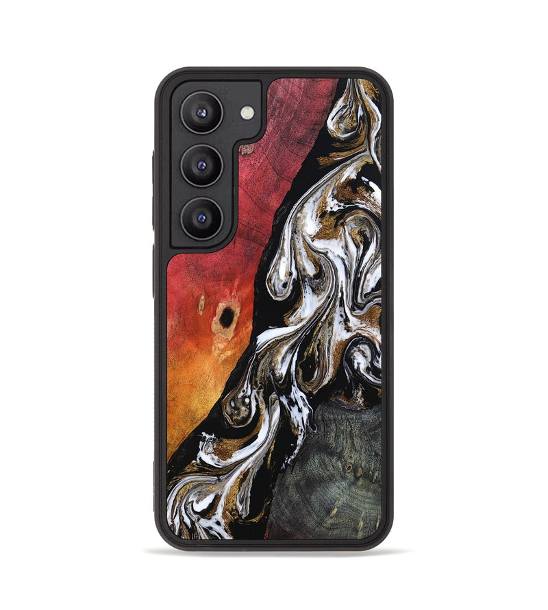 Galaxy S23 Wood Phone Case - Drake (Black & White, 802177)