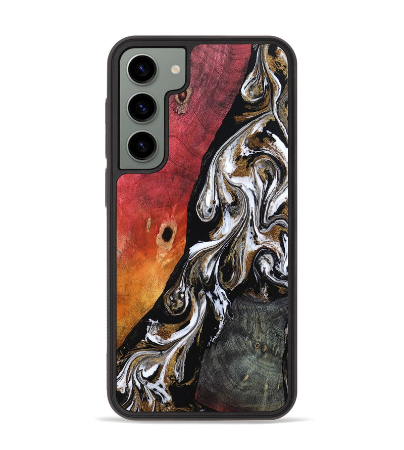 Galaxy S23 Plus Wood Phone Case - Drake (Black & White, 802177)