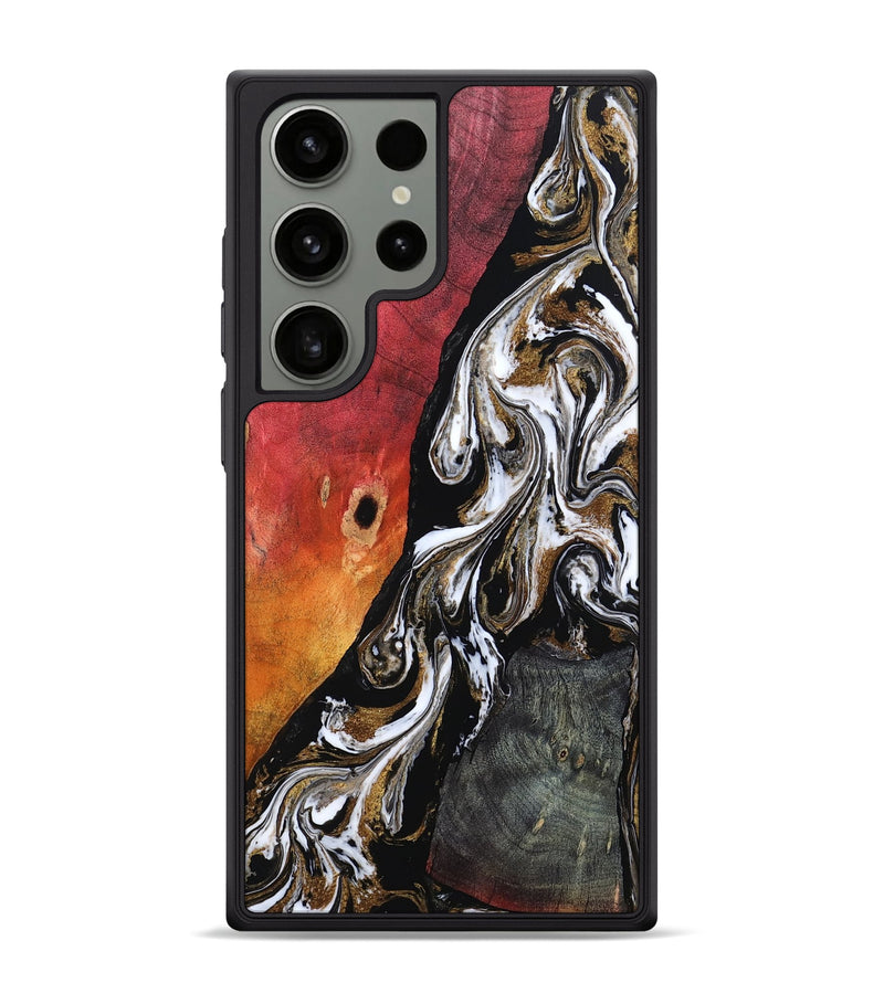 Galaxy S24 Ultra Wood Phone Case - Drake (Black & White, 802177)