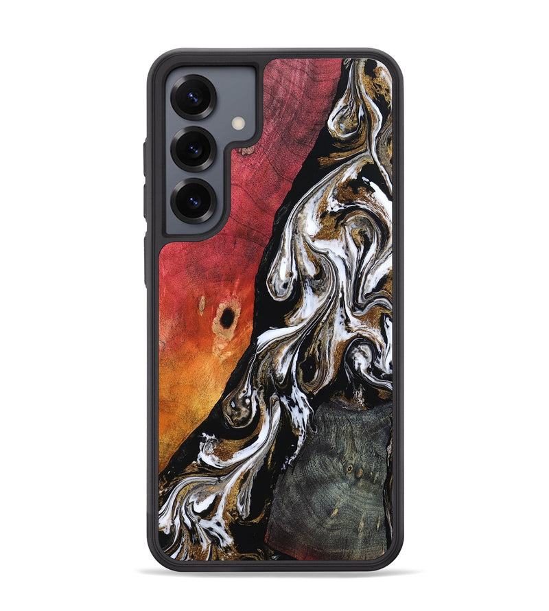 Galaxy S25 Plus Wood Phone Case - Drake (Black & White, 802177)