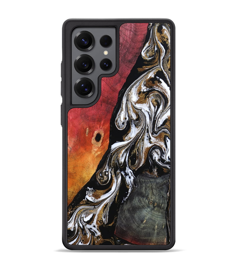 Galaxy S25 Ultra Wood Phone Case - Drake (Black & White, 802177)