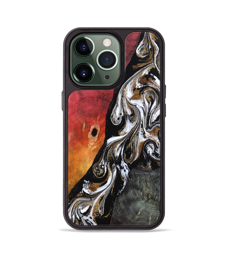 iPhone 13 Pro Wood Phone Case - Drake (Black & White, 802177)
