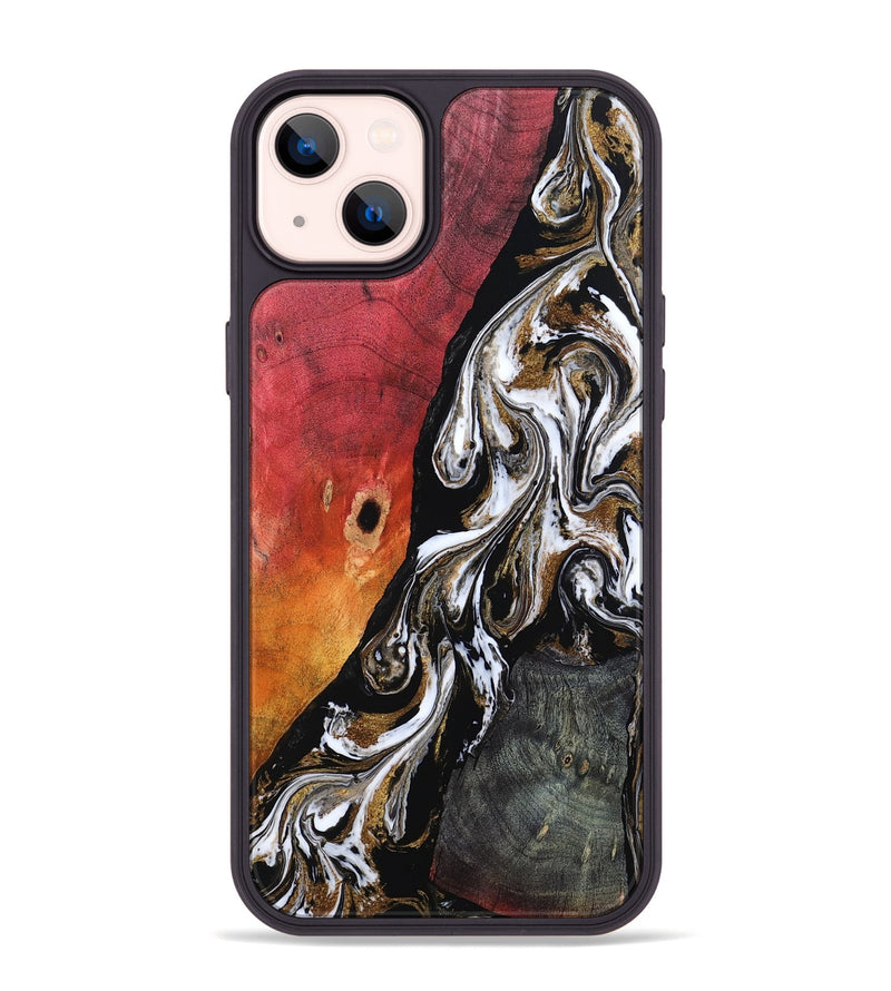 iPhone 14 Plus Wood Phone Case - Drake (Black & White, 802177)