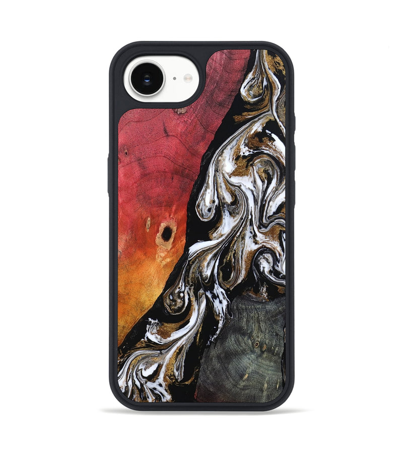 iPhone 16e Wood Phone Case - Drake (Black & White, 802177)