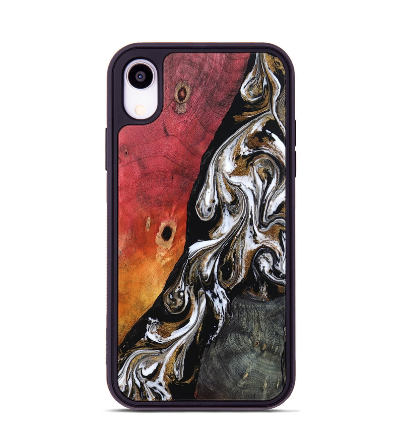 iPhone Xr Wood Phone Case - Drake (Black & White, 802177)