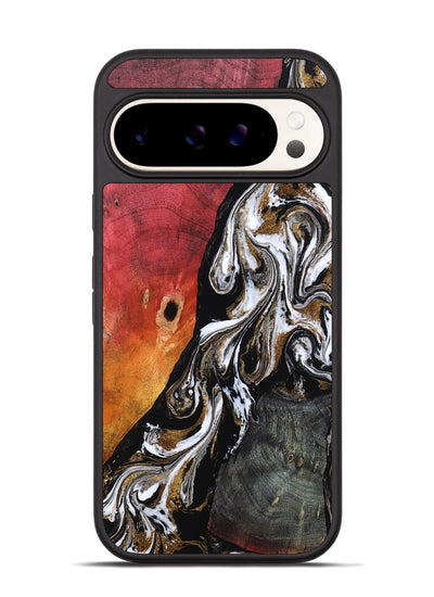 Pixel 9 Pro Wood Phone Case - Drake (Black & White, 802177)