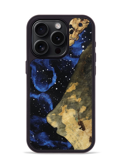 iPhone 15 Pro Wood Phone Case - Roxann (Cosmos, 802180)