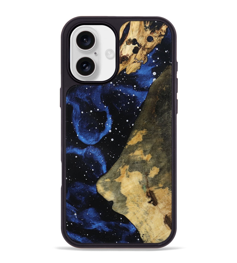 iPhone 16 Plus Wood Phone Case - Roxann (Cosmos, 802180)