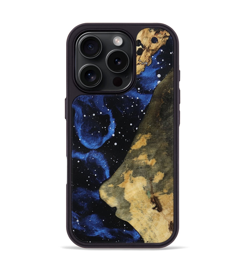 iPhone 16 Pro Wood Phone Case - Roxann (Cosmos, 802180)