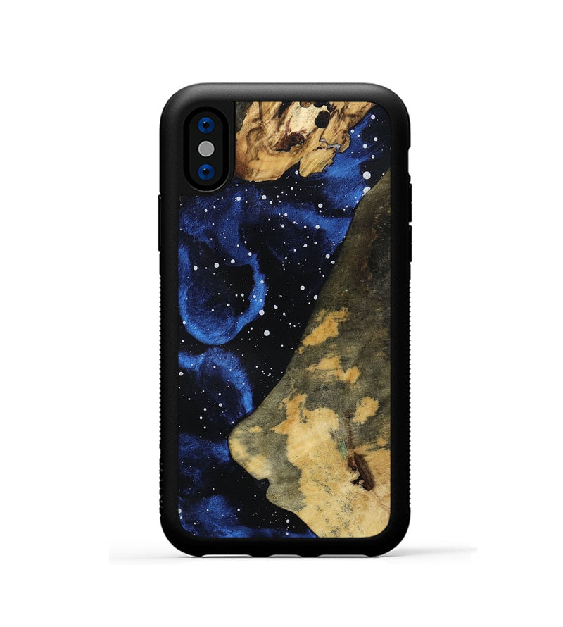 iPhone Xs Wood Phone Case - Roxann (Cosmos, 802180)