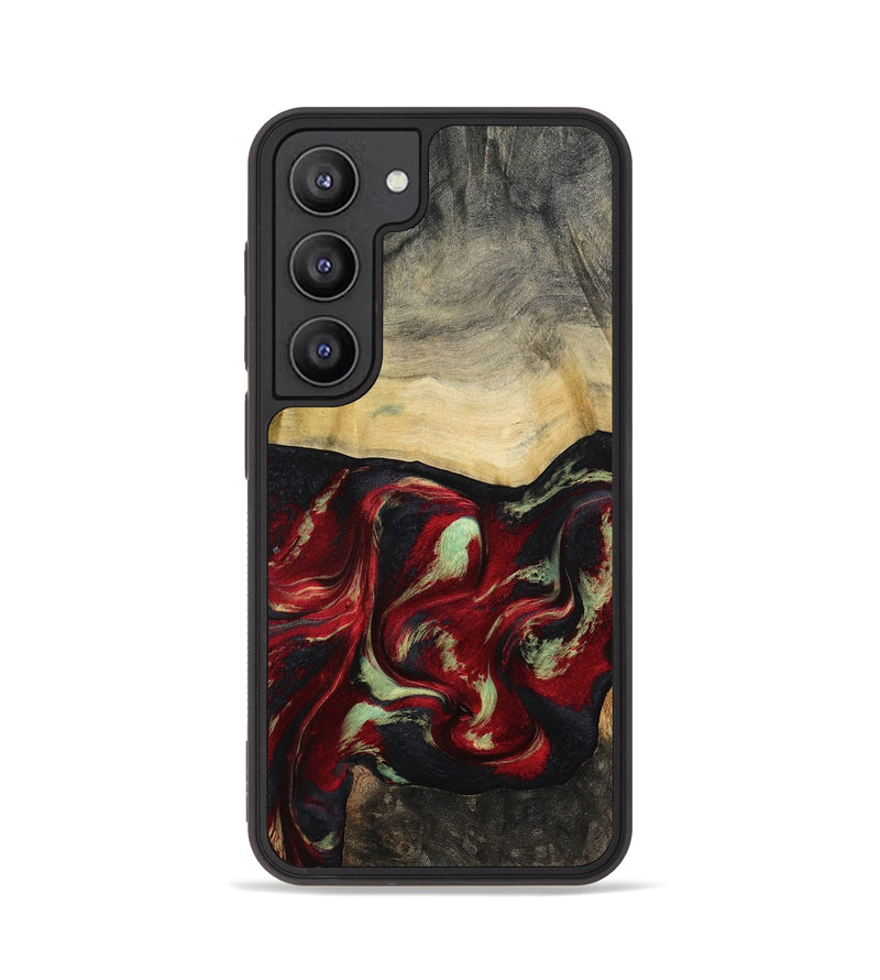 Galaxy S23 Wood Phone Case - Stewart (Red, 802185)