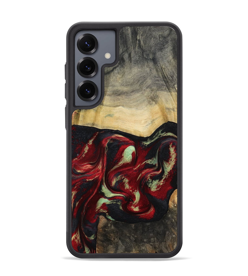 Galaxy S25 Plus Wood Phone Case - Stewart (Red, 802185)