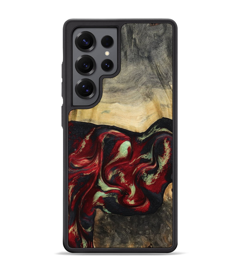 Galaxy S25 Ultra Wood Phone Case - Stewart (Red, 802185)