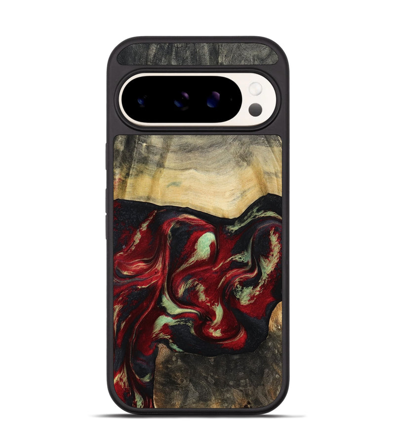 Pixel 9 Pro Wood Phone Case - Stewart (Red, 802185)