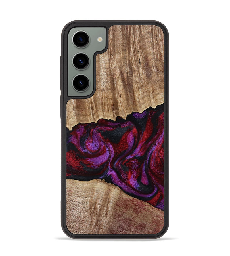 Galaxy S23 Plus Wood Phone Case - Shyann (Red, 802186)