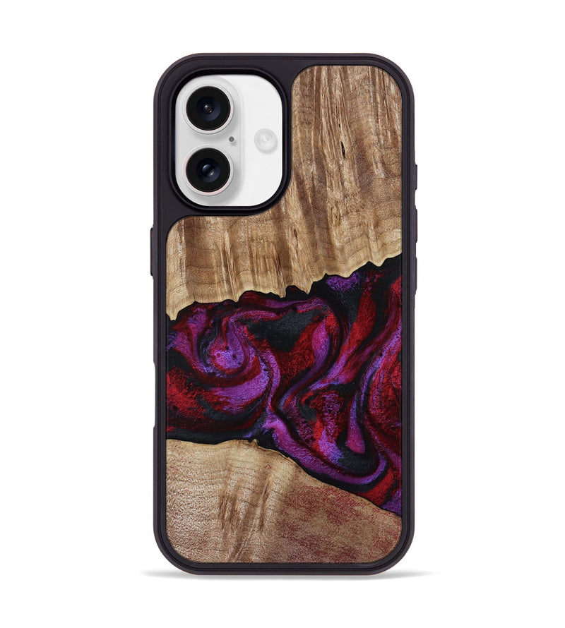 iPhone 17 Wood Phone Case - Shyann (Red, 802186)