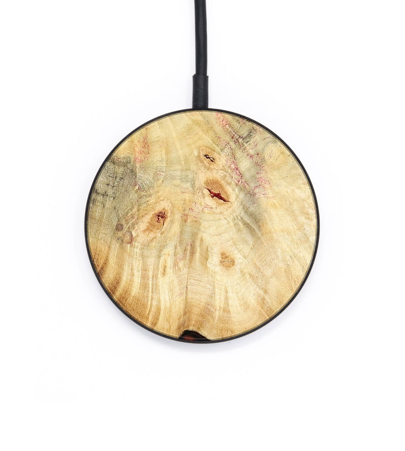 Circle Wood Wireless Charger - Glenna (Red, 802187)