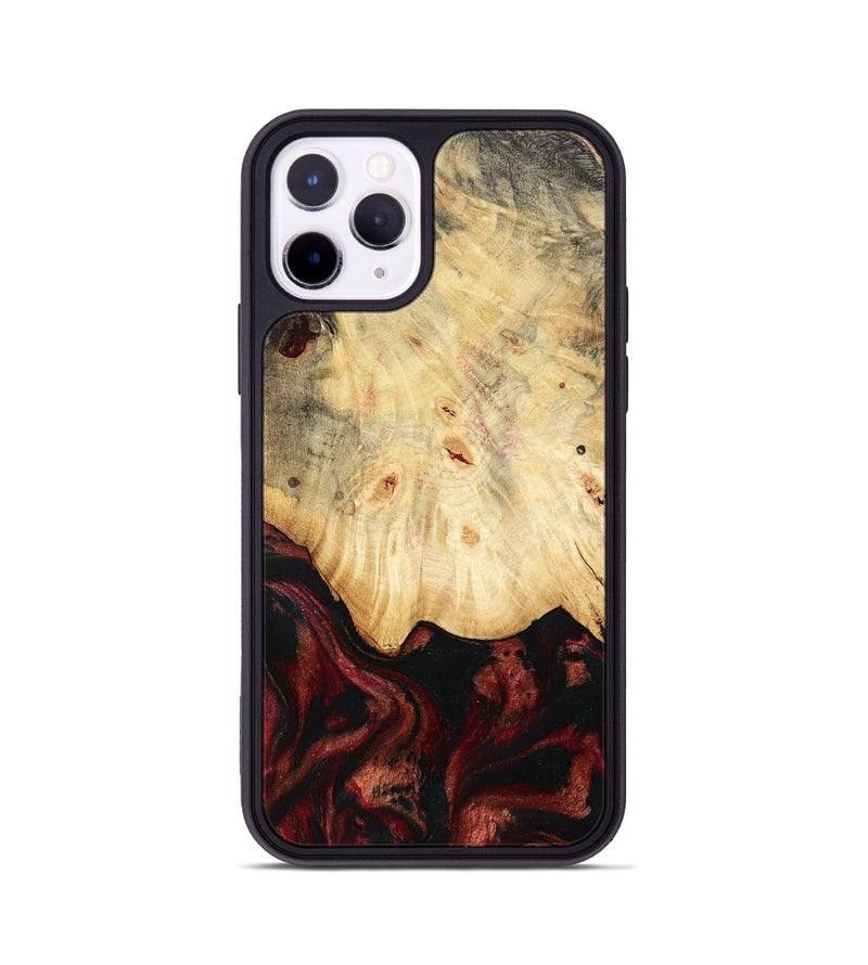 iPhone 11 Pro Wood Phone Case - Glenna (Red, 802187)