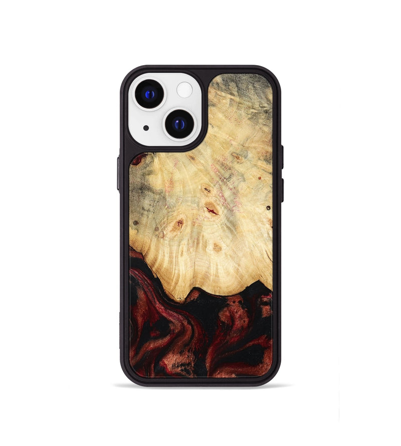 iPhone 13 mini Wood Phone Case - Glenna (Red, 802187)