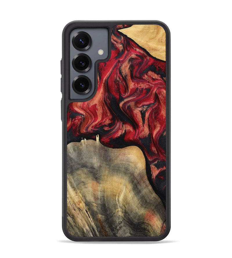 Galaxy S25 Plus Wood Phone Case - Randy (Red, 802189)