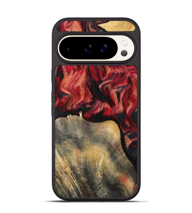 Pixel 9 Pro Wood Phone Case - Randy (Red, 802189)