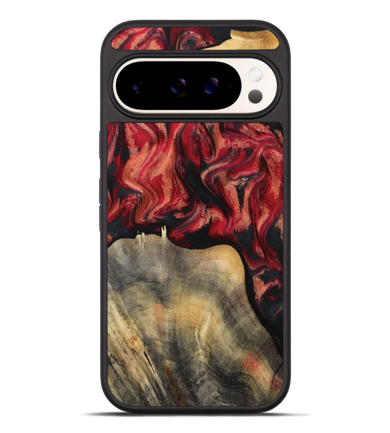Pixel 9 Pro XL Wood Phone Case - Randy (Red, 802189)