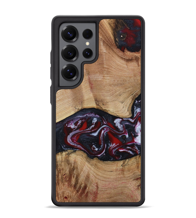 Galaxy S25 Ultra Wood Phone Case - Jair (Red, 802190)