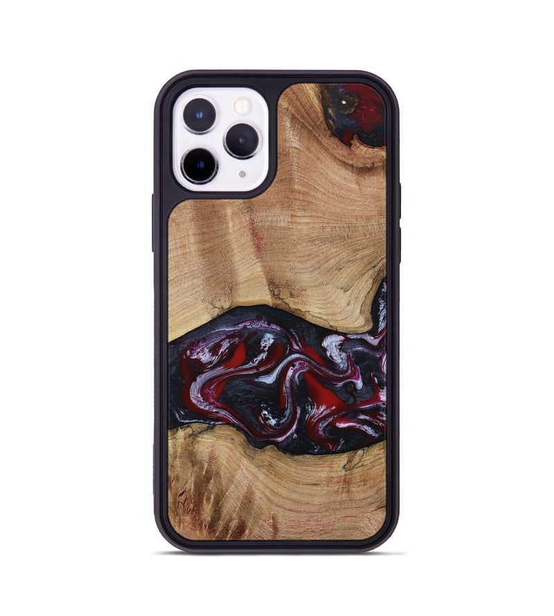 iPhone 11 Pro Wood Phone Case - Jair (Red, 802190)