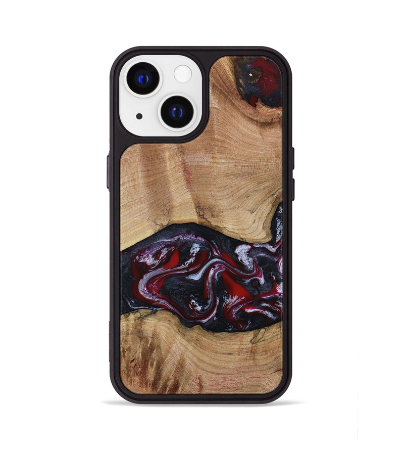 iPhone 13 Wood Phone Case - Jair (Red, 802190)