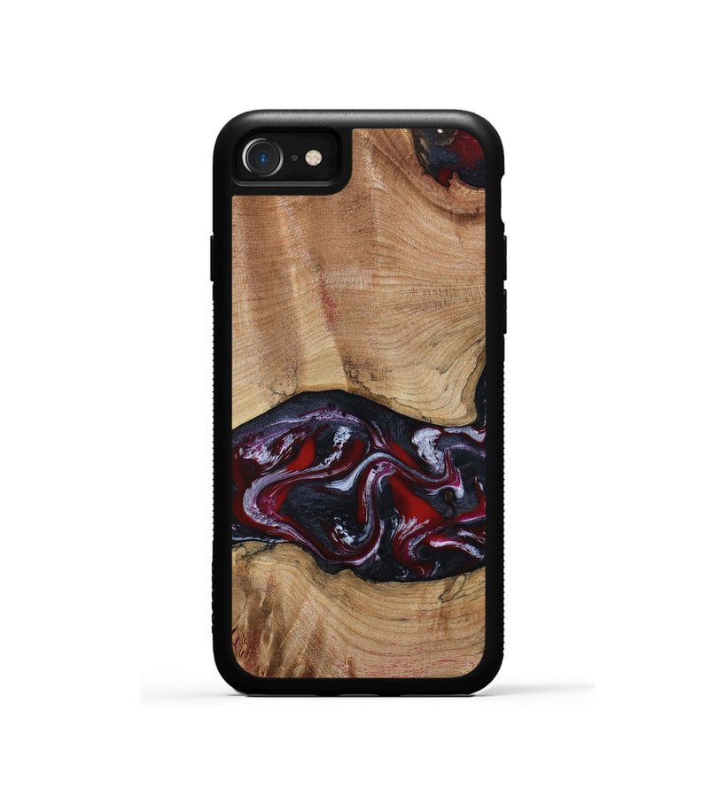 iPhone SE Wood Phone Case - Jair (Red, 802190)