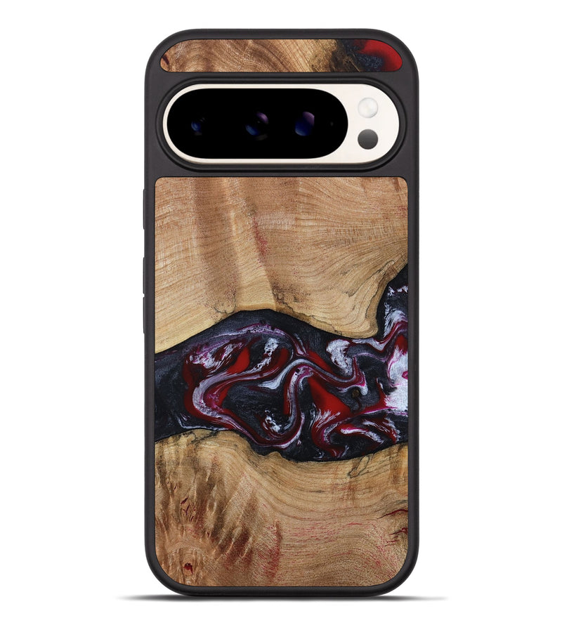 Pixel 9 Pro XL Wood Phone Case - Jair (Red, 802190)