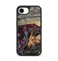 iPhone 16e Wood Phone Case - Velvet (Red, 802191)