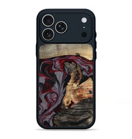iPhone 17 Pro Max Wood Phone Case - Velvet (Red, 802191)