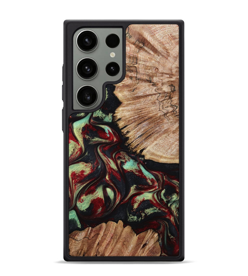 Galaxy S24 Ultra Wood Phone Case - Burton (Red, 802192)