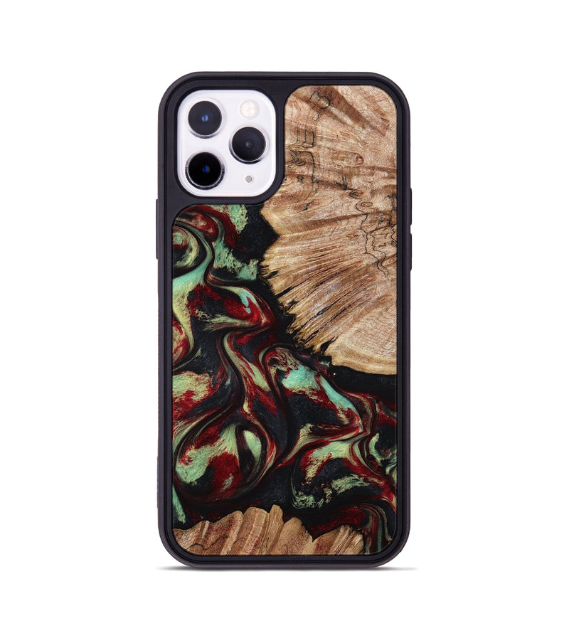 iPhone 11 Pro Wood Phone Case - Burton (Red, 802192)