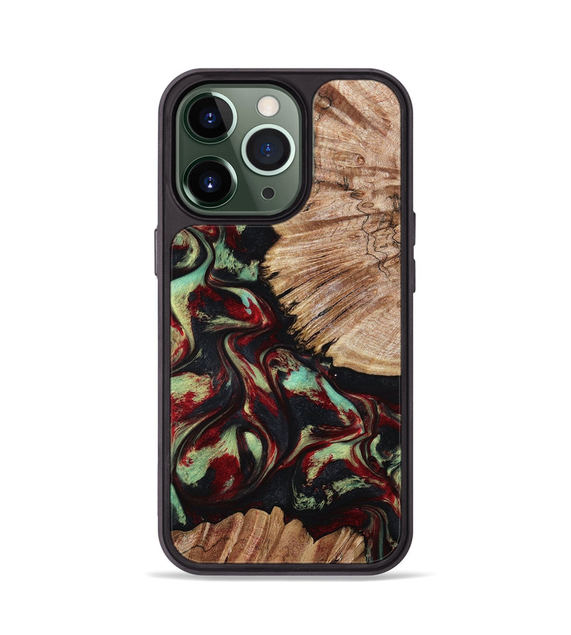 iPhone 13 Pro Wood Phone Case - Burton (Red, 802192)