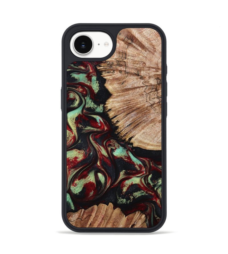 iPhone 16e Wood Phone Case - Burton (Red, 802192)