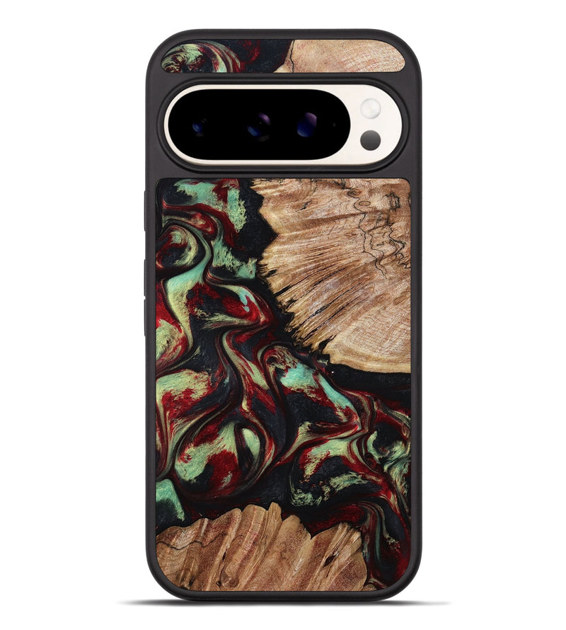 Pixel 9 Pro XL Wood Phone Case - Burton (Red, 802192)
