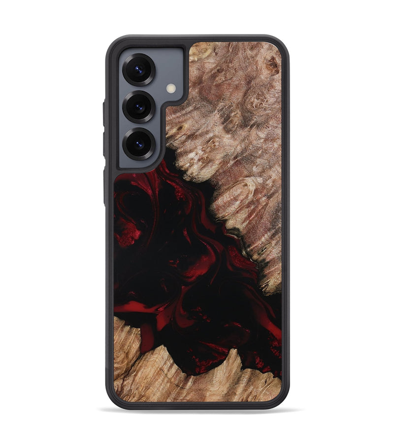 Galaxy S25 Plus Wood Phone Case - Adelia (Red, 802193)