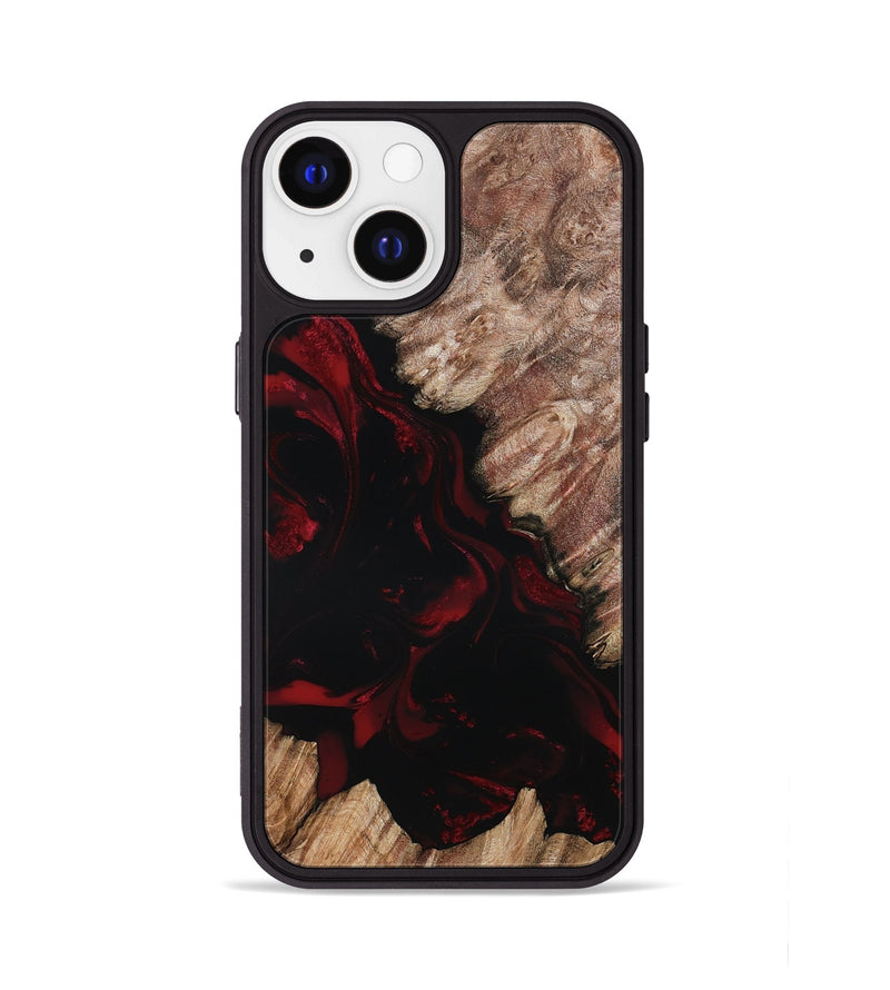 iPhone 13 Wood Phone Case - Adelia (Red, 802193)