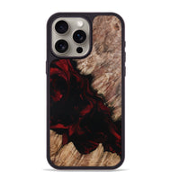 iPhone 15 Pro Max Wood Phone Case - Adelia (Red, 802193)