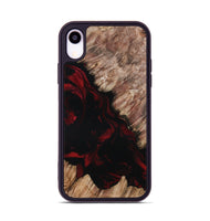 iPhone Xr Wood Phone Case - Adelia (Red, 802193)