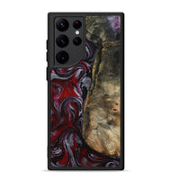 Galaxy S22 Ultra Wood Phone Case - Cierra (Red, 802194)