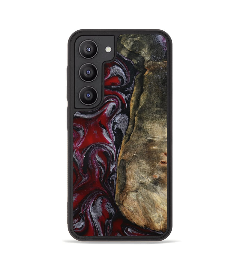 Galaxy S23 Wood Phone Case - Cierra (Red, 802194)